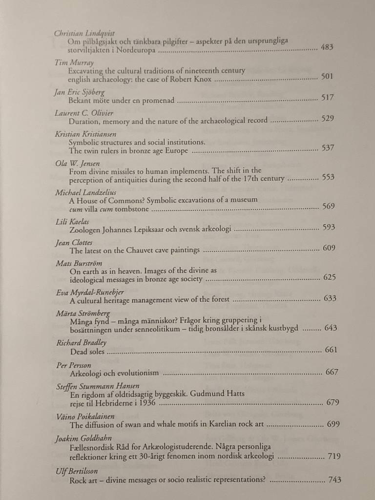 Glyfer och arkeologiska rum : en v&auml;nbok till Jarl Nordbladh