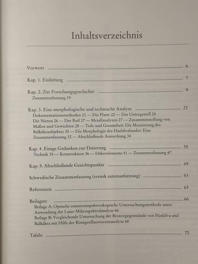 Der Kultgegenstand von Balk&aring;kra