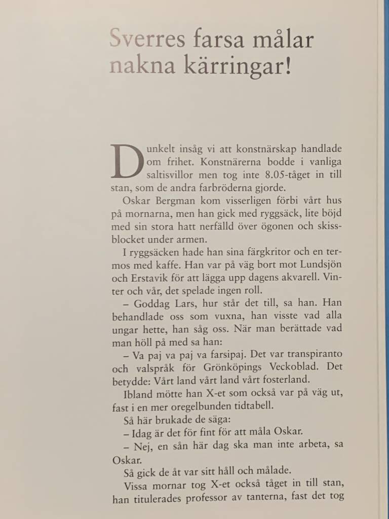 Om X-et och Saltsj&ouml;baden