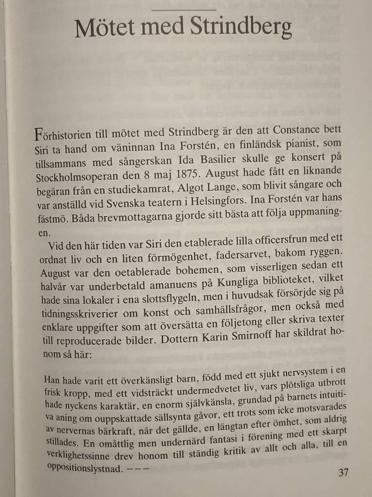 Siri von Essen i verkligheten