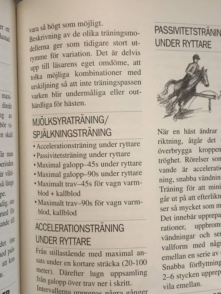 Hästens träningslära