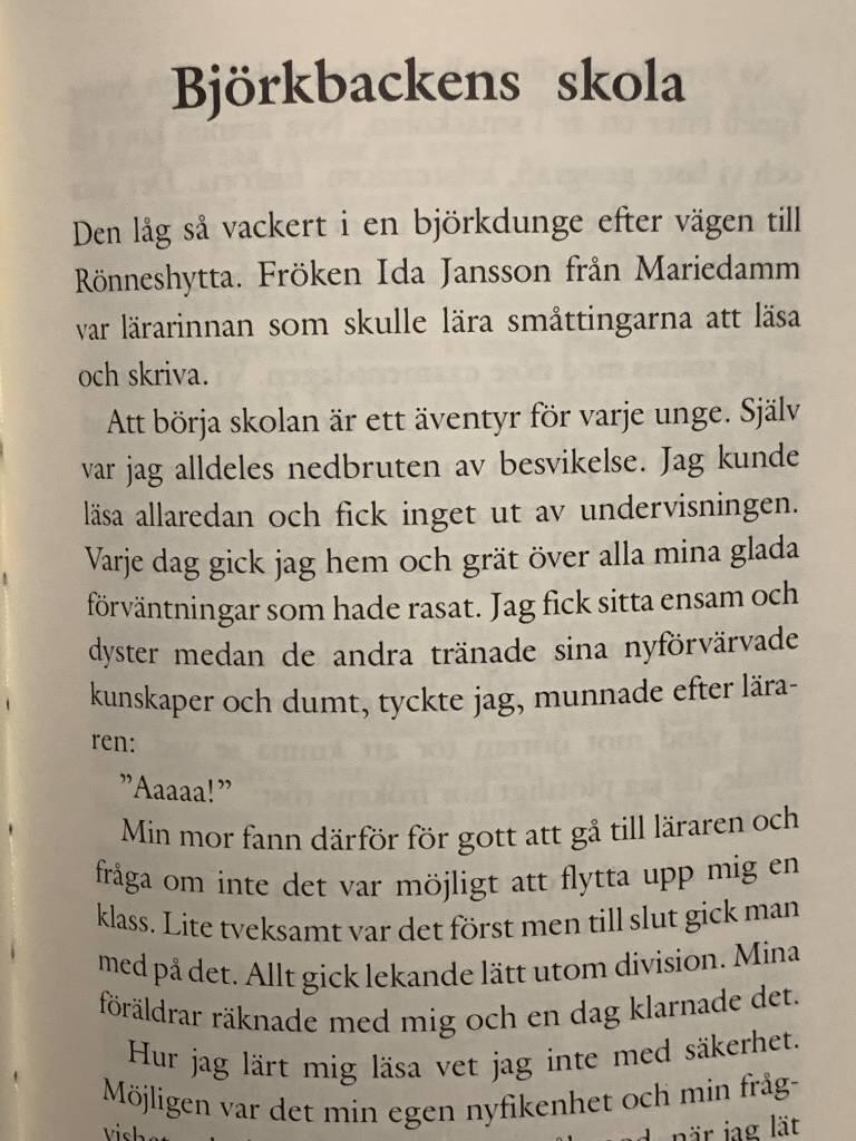 Berättat av Rut : minnen från Skyllberg