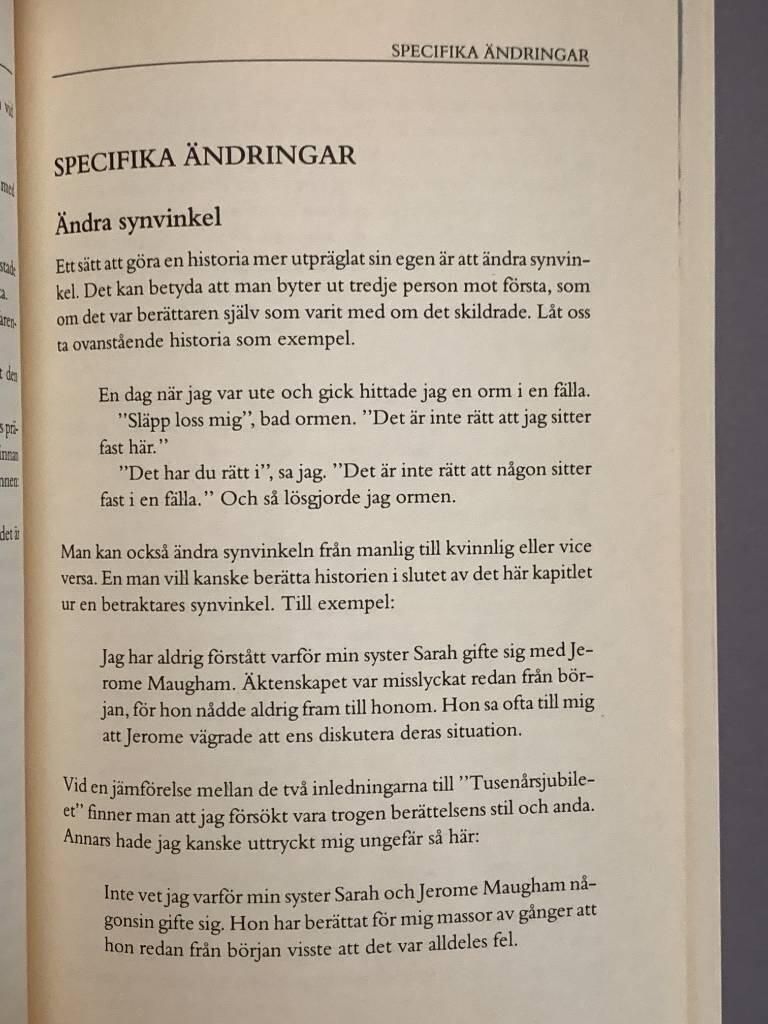 Handbok f&ouml;r ber&auml;ttare