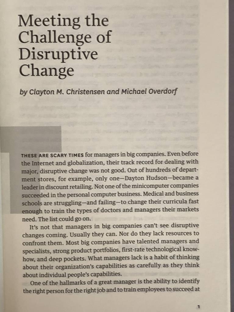 HBR's 10 must reads - the essentials