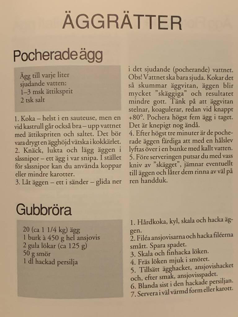 Kallsk&auml;nksrecept
