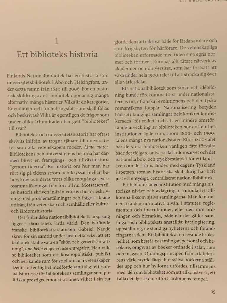 Kunskapens rike : Helsingfors universitetsbibliotek - Nationalbiblioteket 1640-2010