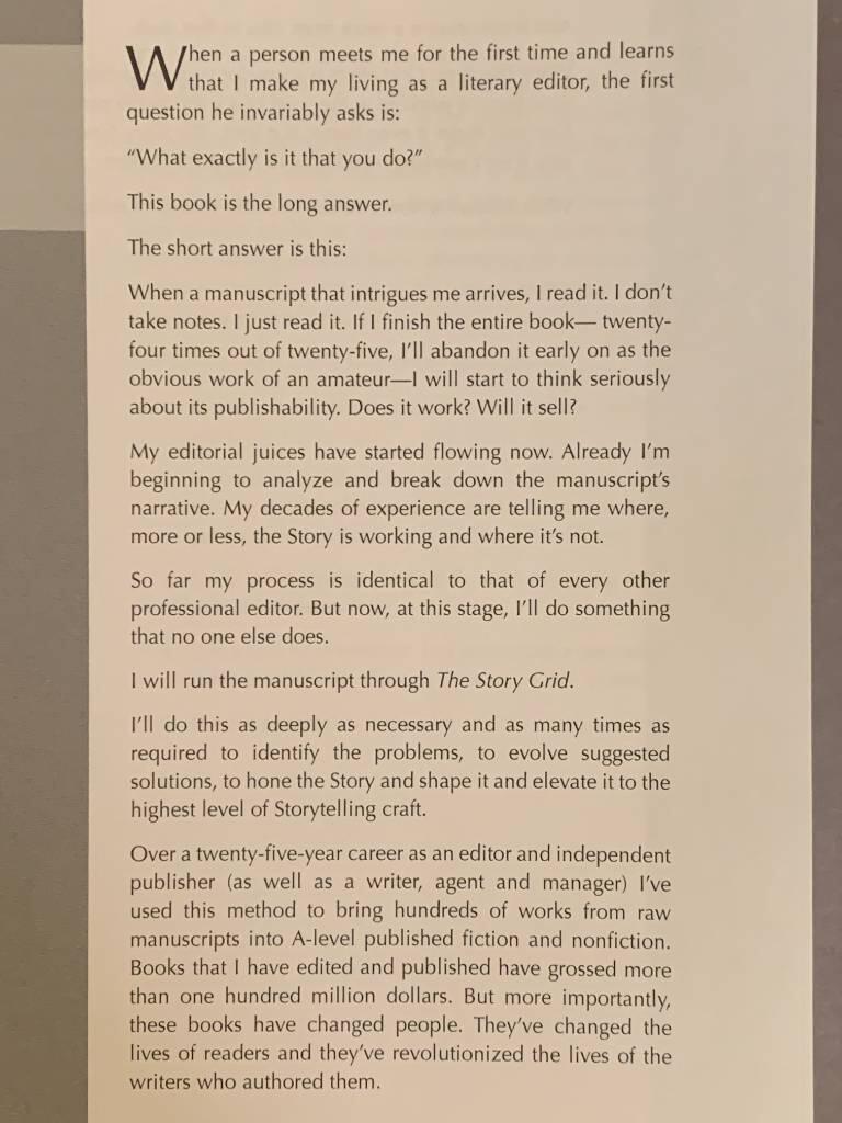 The story grid - what good editors know