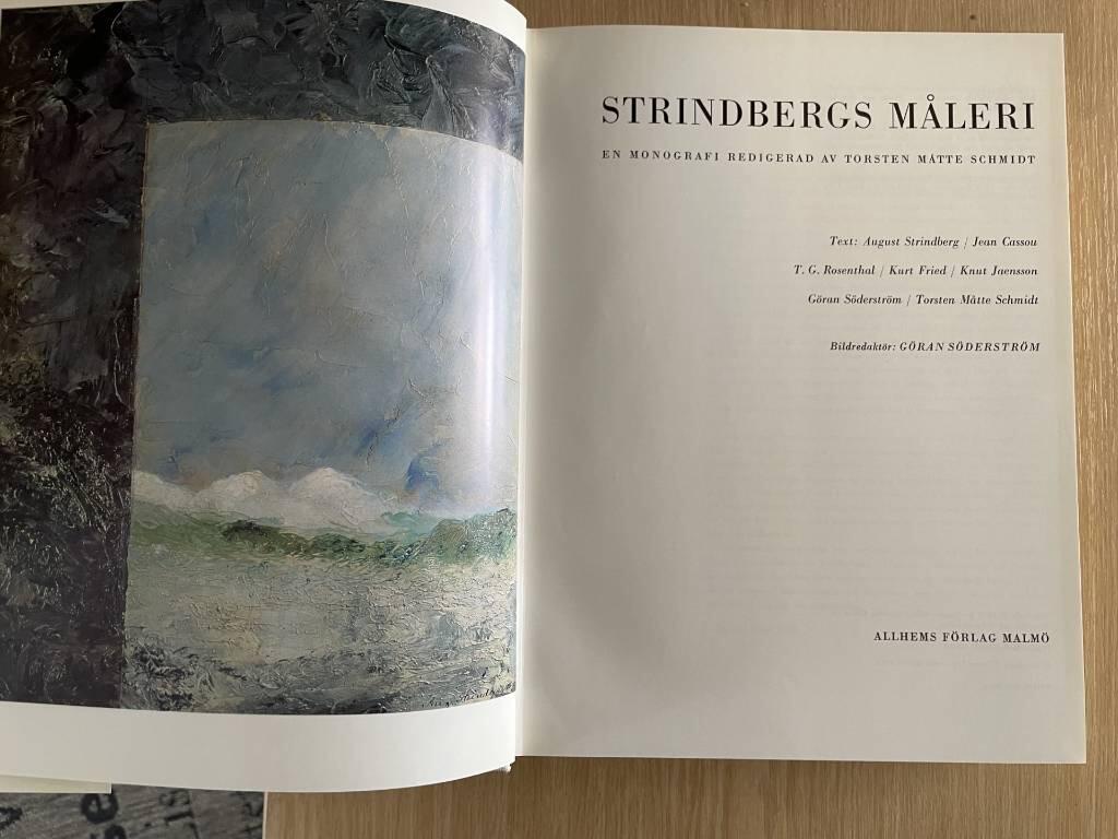 Strindbergs m&aring;leri : en monografi