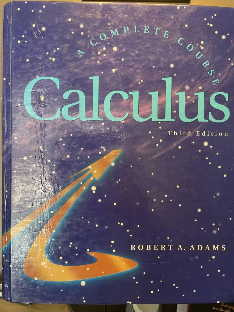 Calculus : a complete course