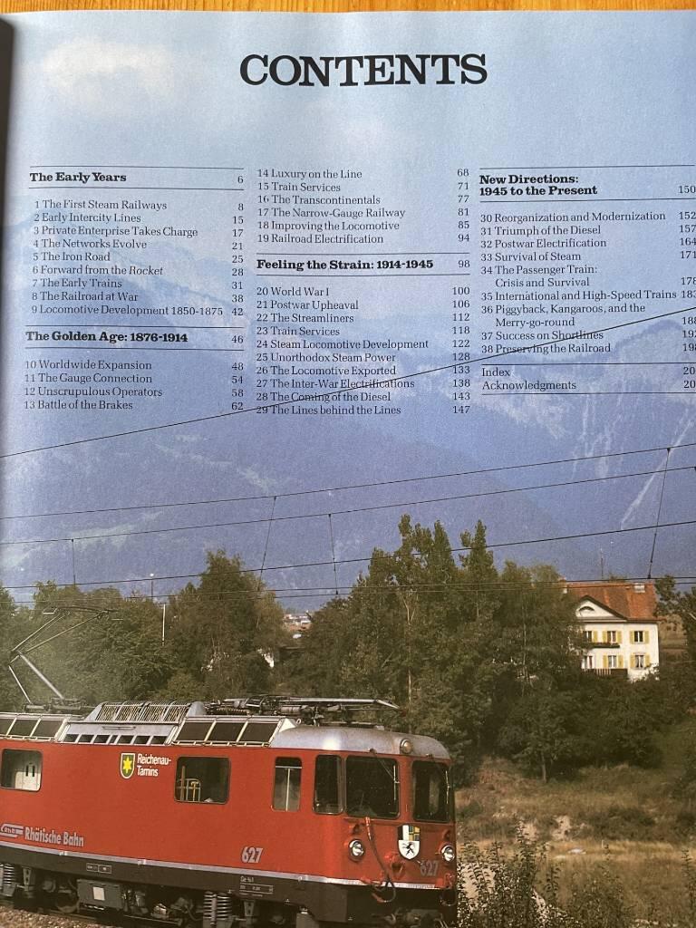 The pictorial history of railways