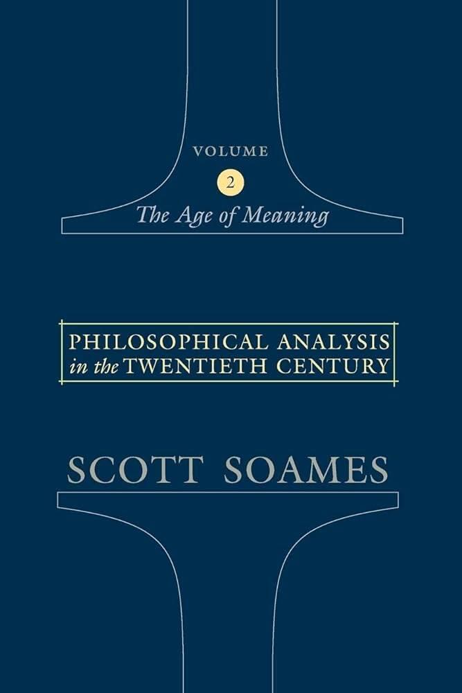 Philosophical analysis in the twentieth century