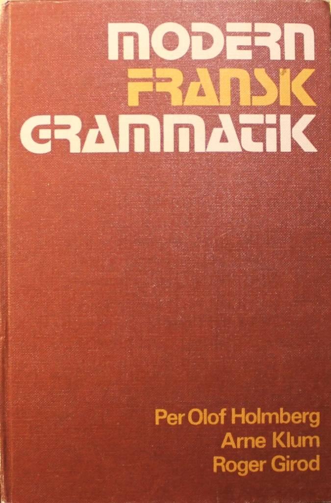 Modern fransk grammatik