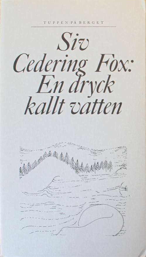 En dryck kallt vatten