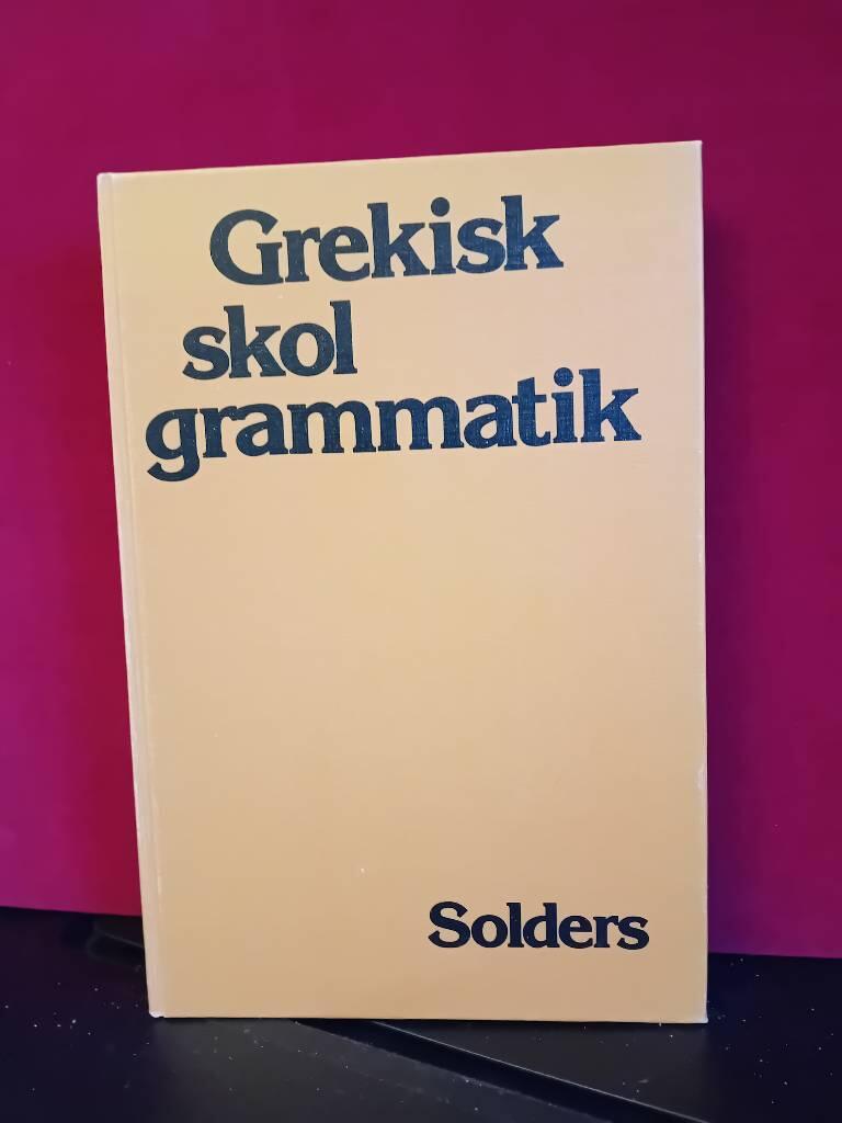 Grekisk grammatik