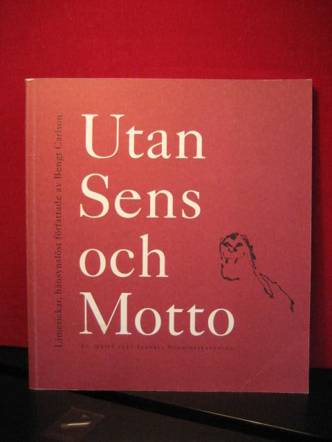 Utan sens och motto : limerickar