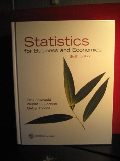 Statistics for Business and Economics
