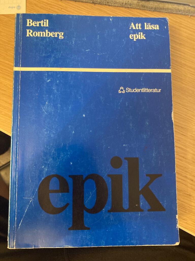 Att l&auml;sa epik