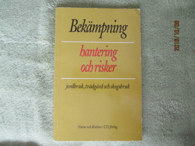 Bek&auml;mpning - hantering o risker