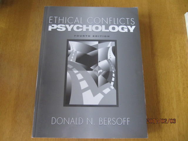 Ethical conflicts in psychology