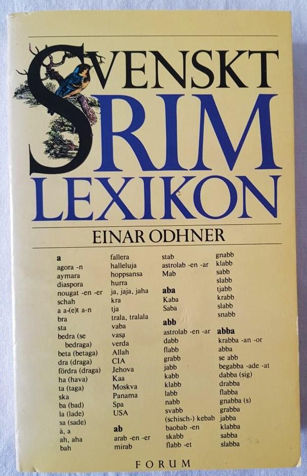Svenskt Rimlexikon Bokb rsen Svenskt Rimlexikon Bokb rsen