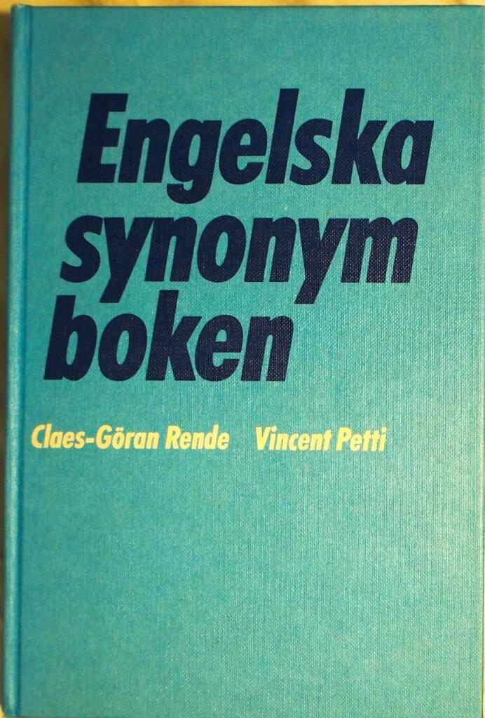 Engelska synonymboken