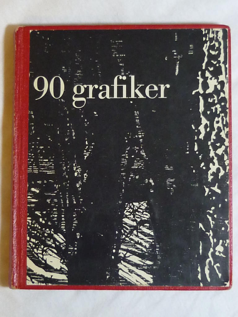 90 grafiker : grafik i svart och vitt