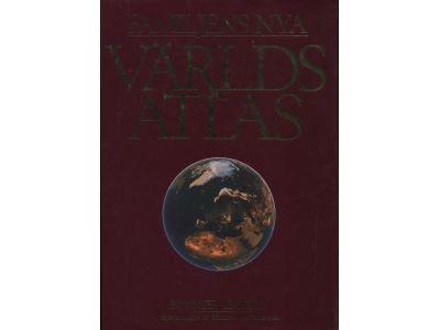 Familjens nya v&auml;rldsatlas [Kartografiskt material]