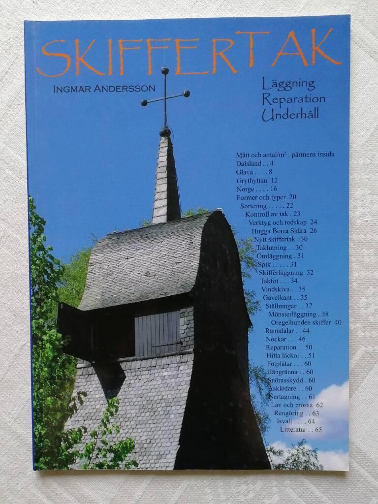 Skiffertak : läggning, reparation, underhåll