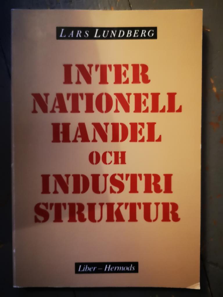 Internationell handel och industristruktur