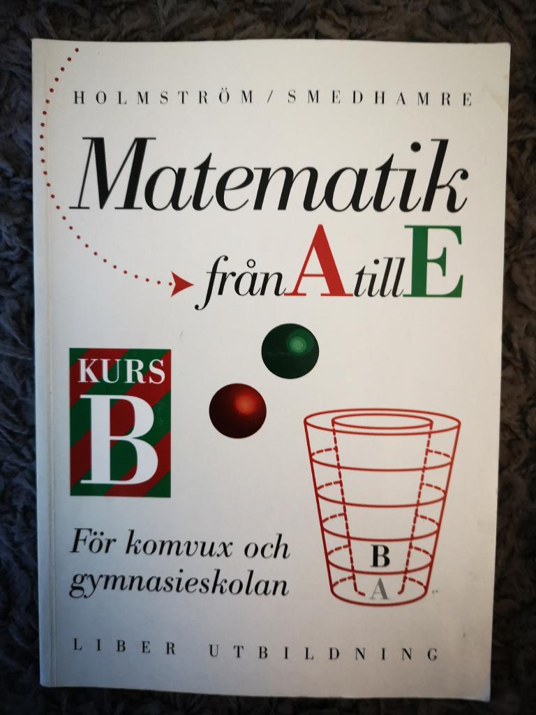 Matematik från A till E : för komvux och gymnasieskolan