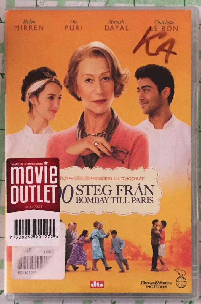 The hundred-foot journey [Videoupptagning] = 100 steg fr&aring;n Bombay till Paris