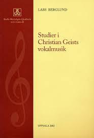 Studier i Christian Geists vokalmusik