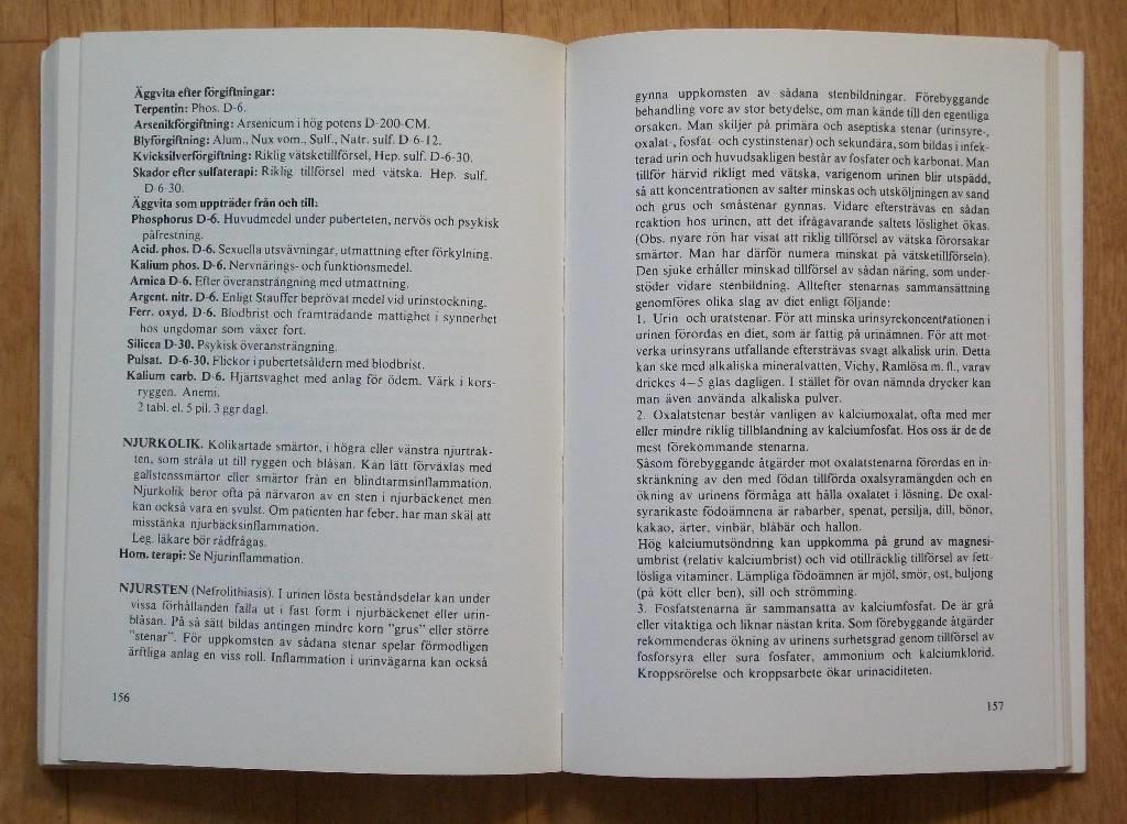 Kortfattad homeopatisk terapi