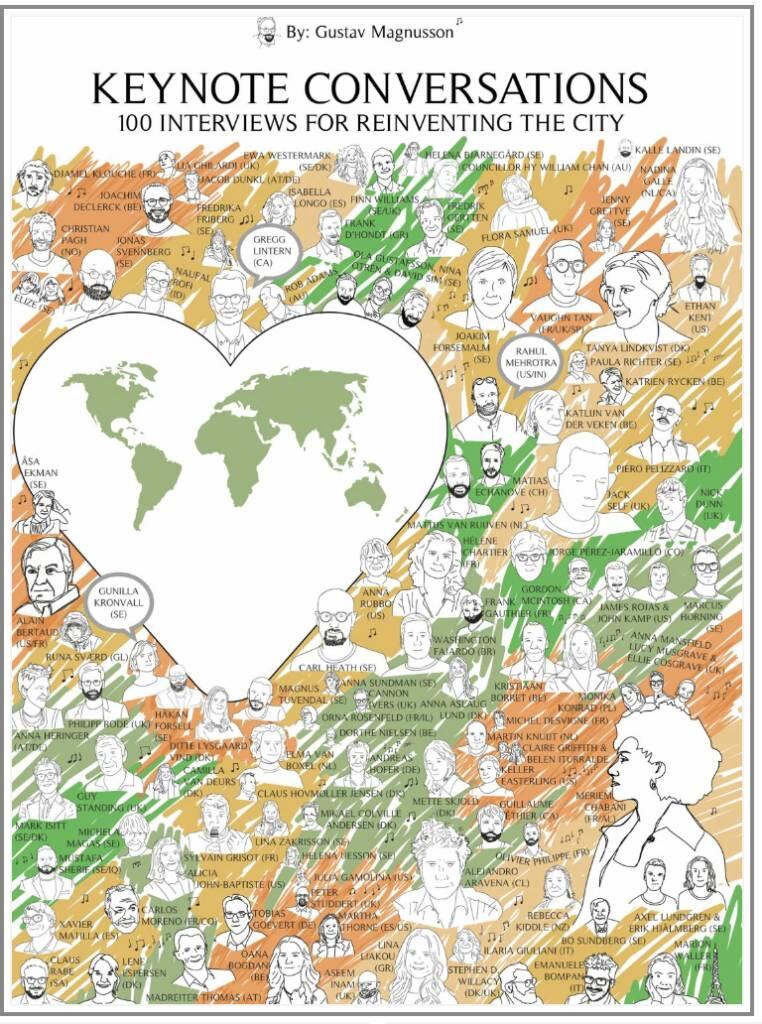 Keynote conversations - 100 interviews for reinventing the city