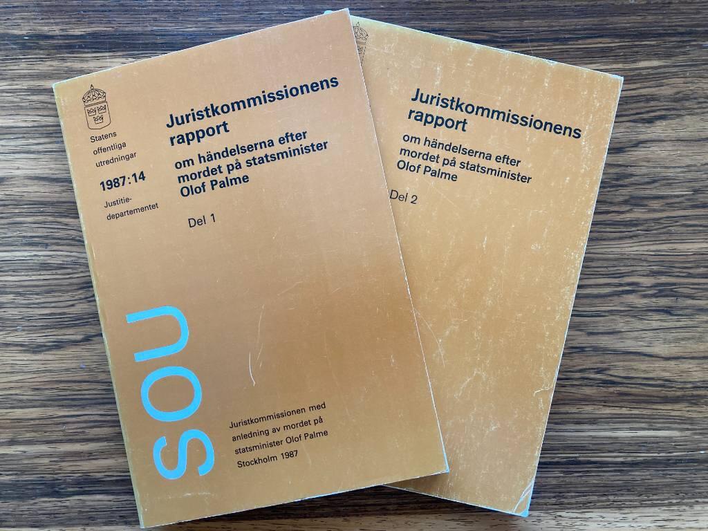 Juristkommissionens rapport om h&auml;ndelserna efter mordet p&aring; statsminister Olof Palme. [Elektronisk resurs]