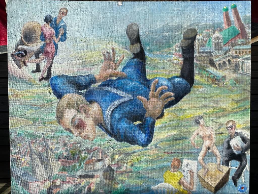 Den blå sjömanskostymen - En bok om minnen