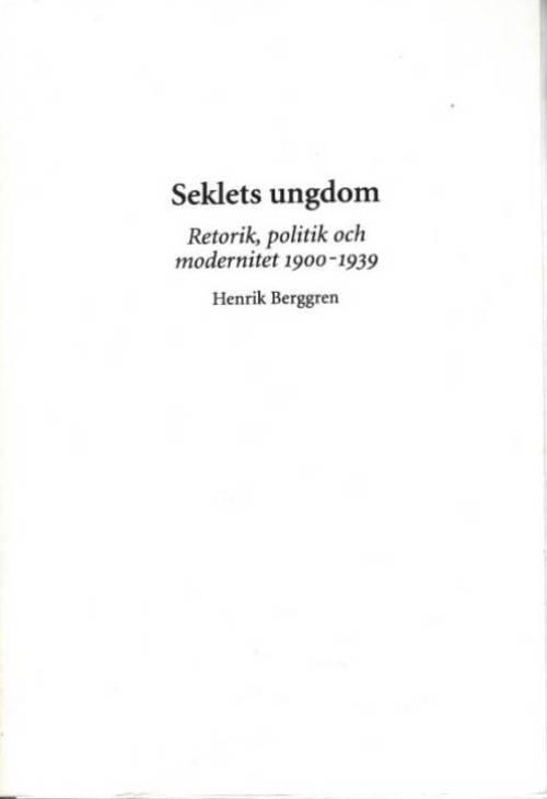 Seklets ungdom
