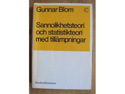 Sannolikhetsteori och statistikteori med till&auml;mpningar