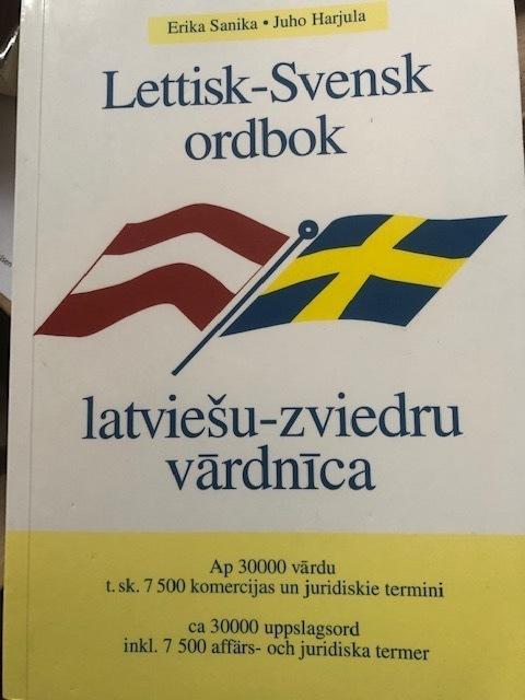 Lettisk-Svensk ordbok