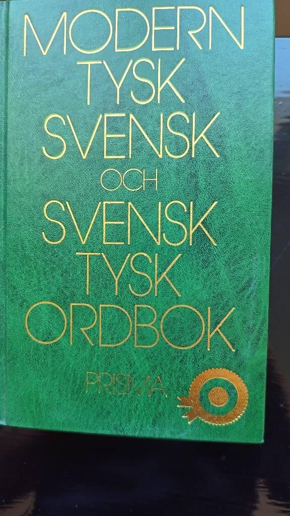 Modern tysk svensk ordbok