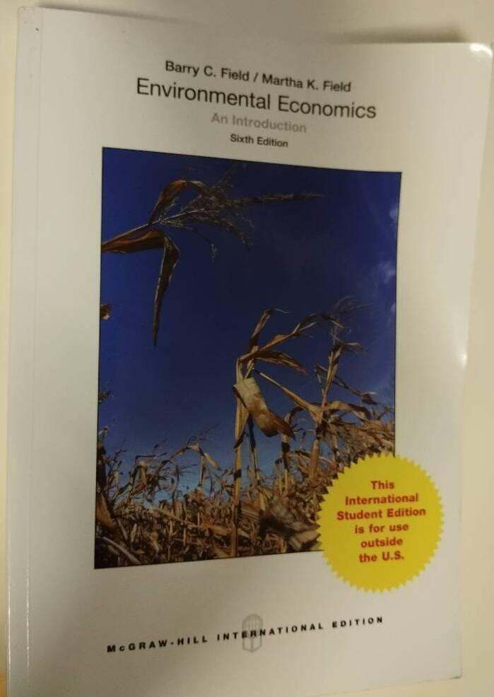 Environmental economics - an introduction