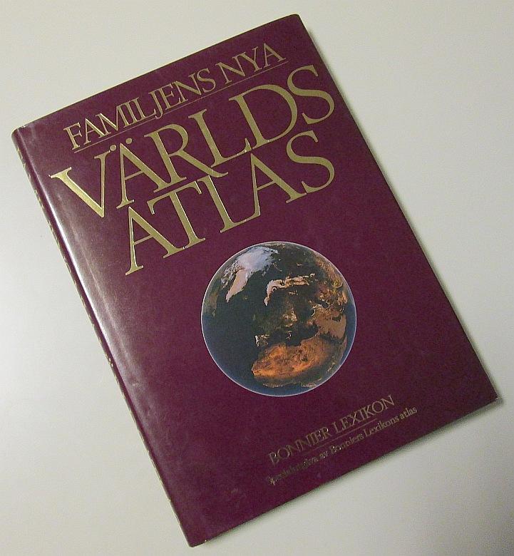 Familjens nya världsatlas [Kartografiskt material]