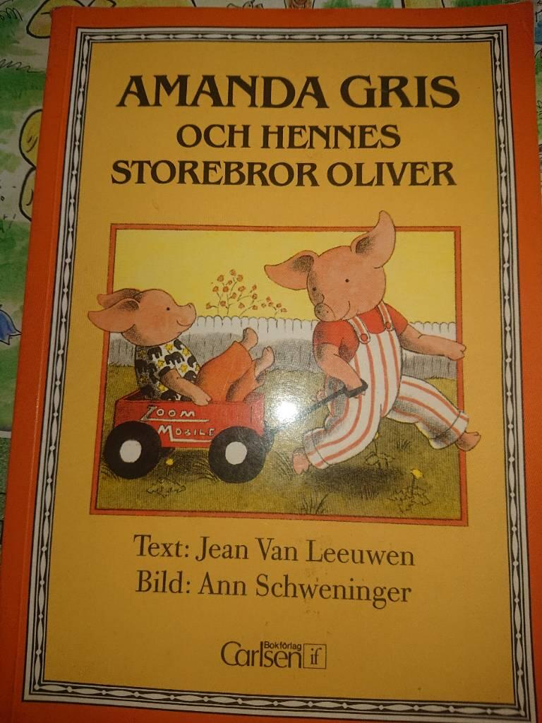 Amanda Gris och hennes storebror Oliver