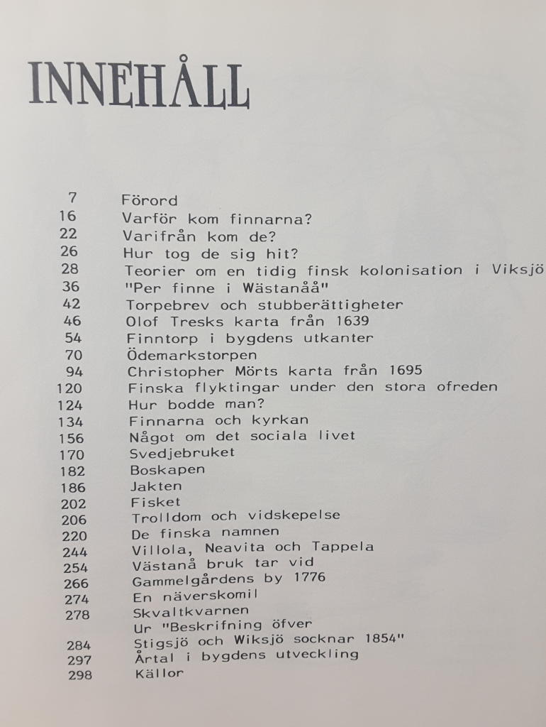 Svedjerök : den finska kolonisationen i Viksjöbygden