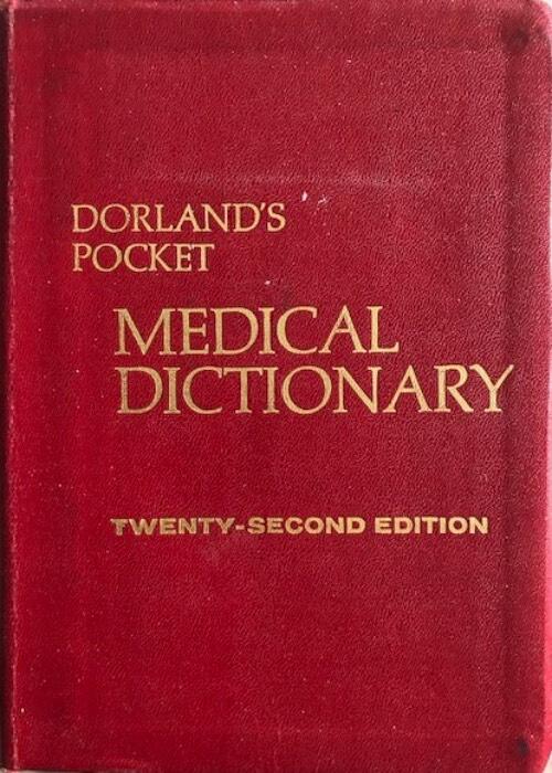 Dorland's pocket medical dictionary