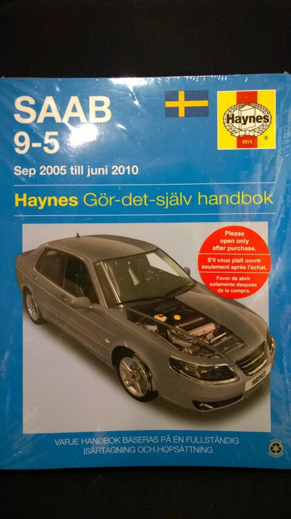 Saab 9-5 - [sep 2005 till juni 2010] : g&ouml;r-det-sj&auml;lv-handbok : [modeller som behandlas: sedan & kombi, bensin: 2,0 liter (1985cc) & 2,3 liter (2290cc) turbo, turbodiesel: 1,9 liter (1910cc)]