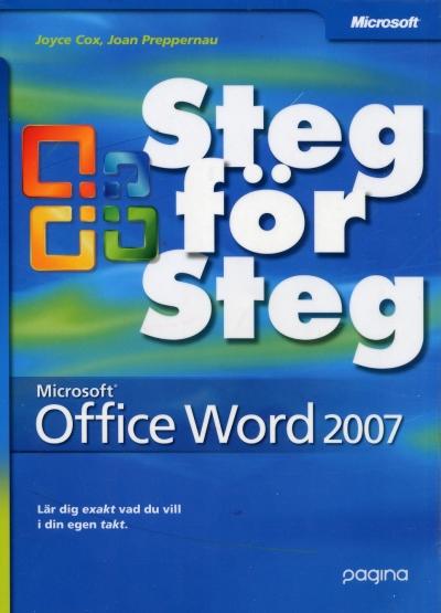 Microsoft Word 2007 Steg f&ouml;r Steg