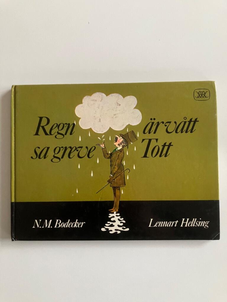 Regn &auml;r v&aring;tt, sa greve Tott