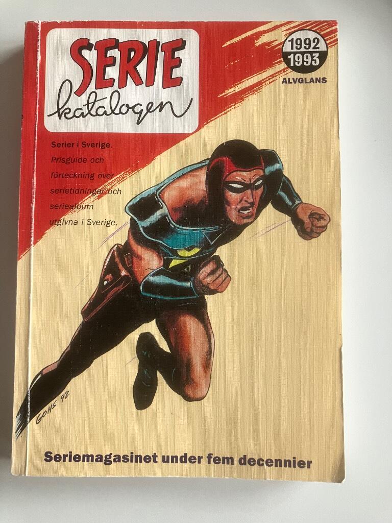 Seriekatalogen : serier i Sverige