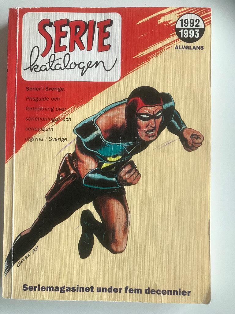 Seriekatalogen : serier i Sverige